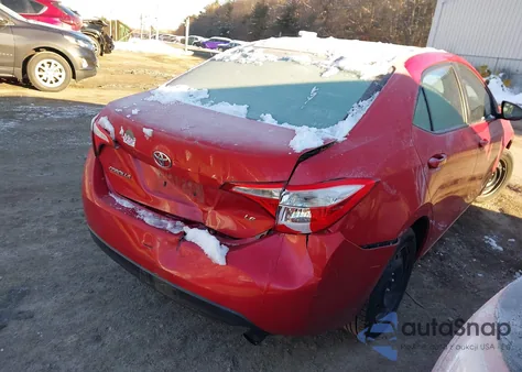 2015 Toyota Corolla Le из США, поврежденный, VIN 2T1BURHE1FC438249